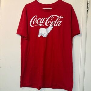 Coca-Cola Polar Bear Graphic Tee | Vintage Y2K Nostalgia Aesthetic